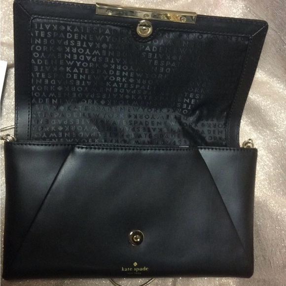 Kate Spade Black Leather Hanley Camden Way Shoulder Bag - Picture 6 of 9